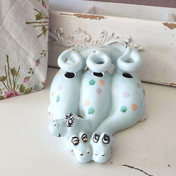 Vtg Dinosaur Toothbrush Holder - Picture 1 of 6